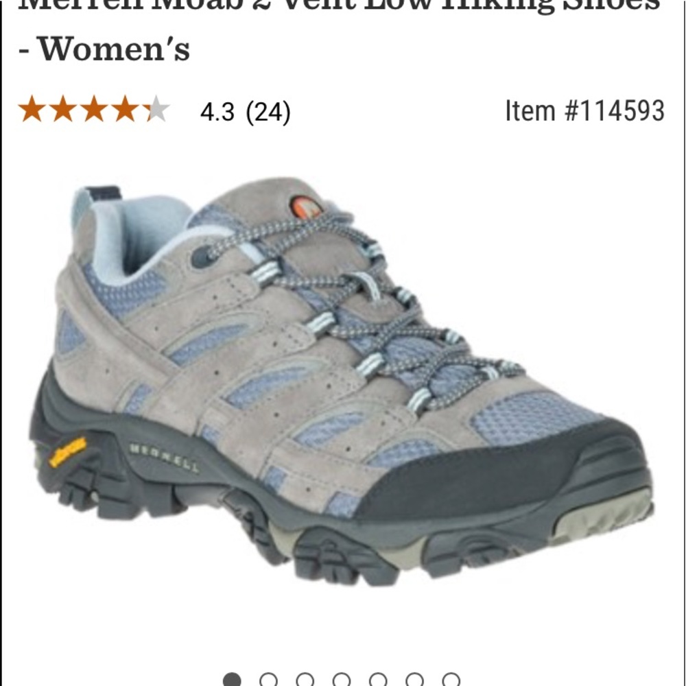 Merrell hiking shoes